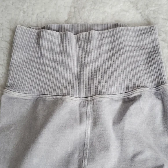 17. Free People Good Karma Leggings Ice Grey - Picture 15 of 17